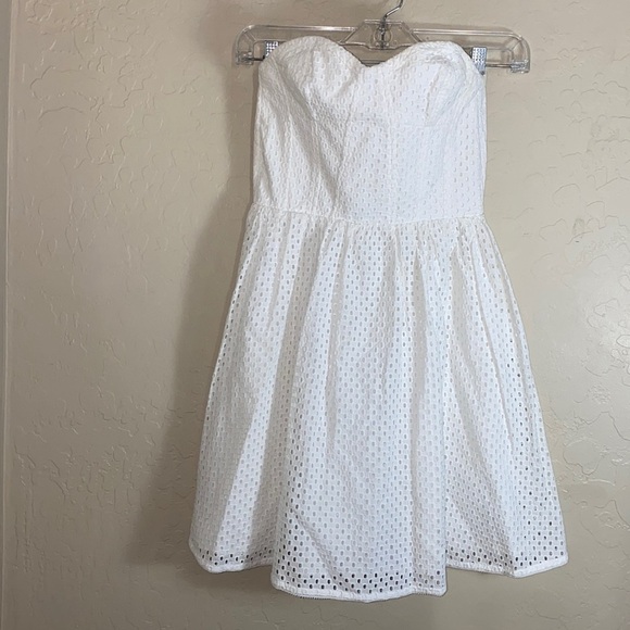 Juicy Couture Dresses & Skirts - Juicy couture eyelit corset babydoll style dress